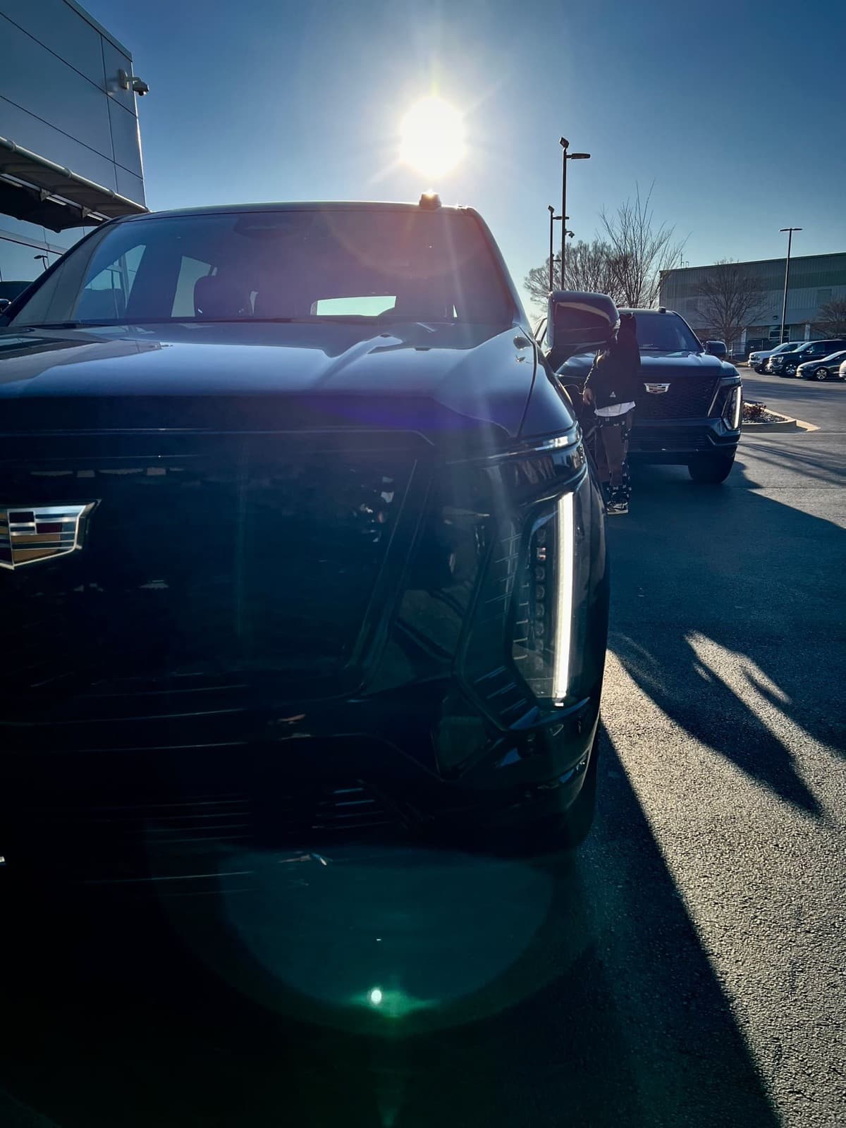 Escalade motorcade detail