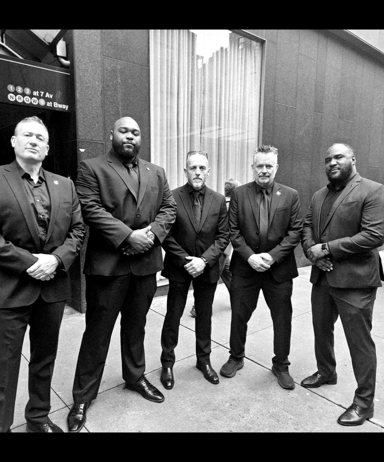 RS protection team posted in NYC