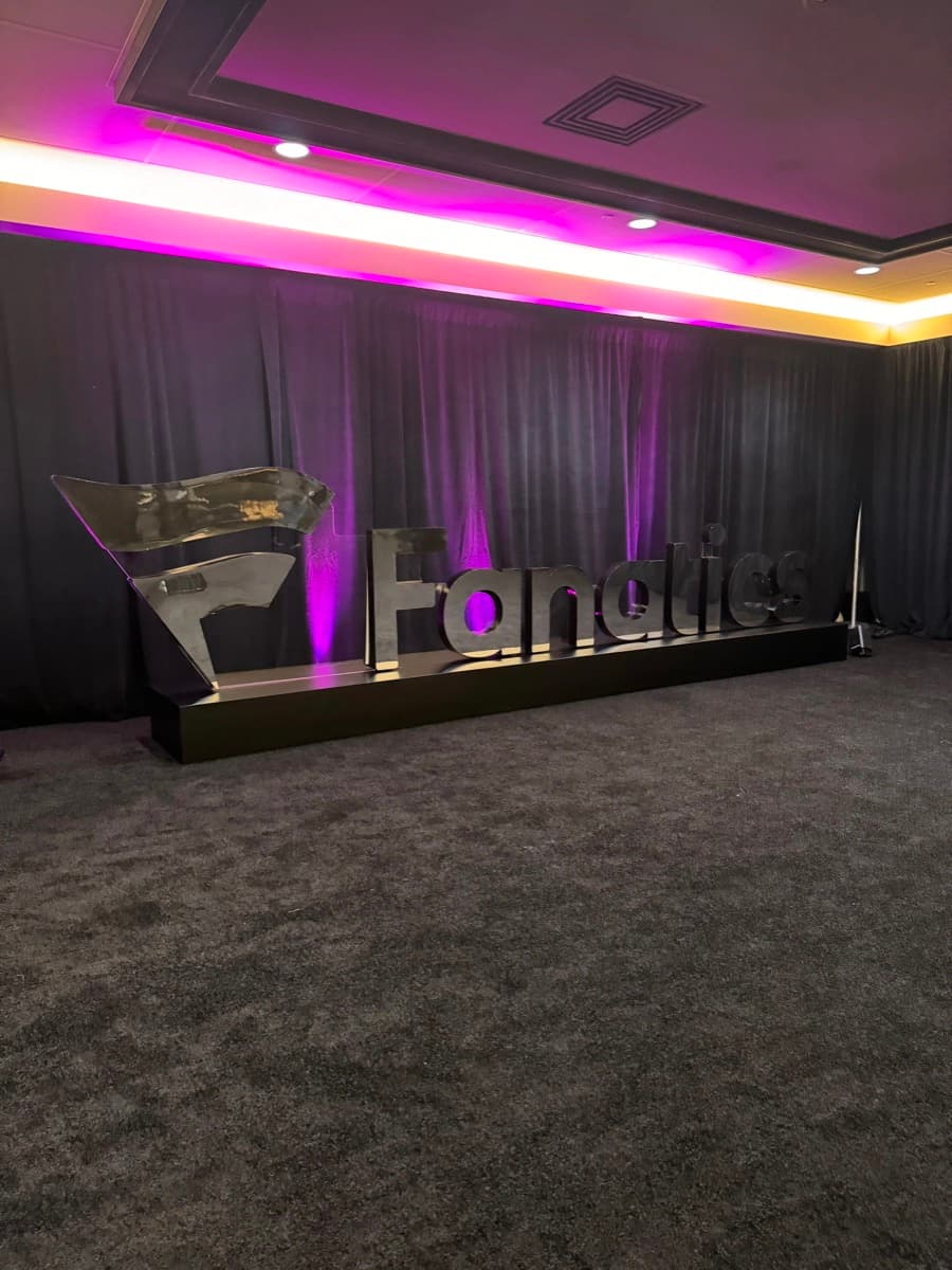 Fanatics Super Bowl event setup security